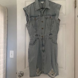 Denim dress NWT